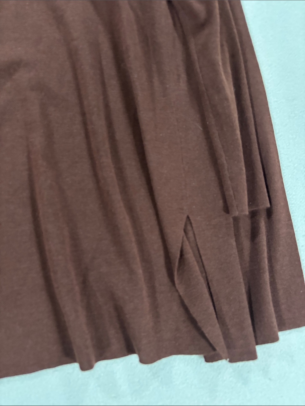 Eileen Fisher Ultrafine Merino wool Open-Front Cardigan Sweater burgundy brown - Picture 10 of 10